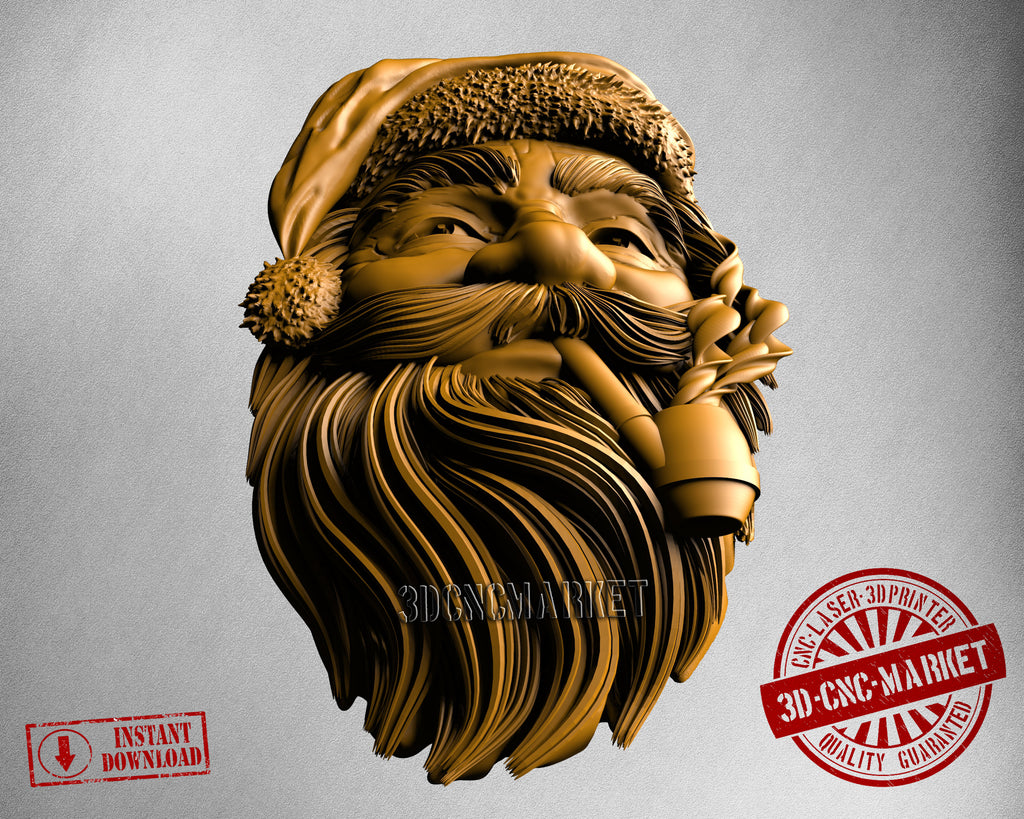 Santa Claus, 3D STL Model