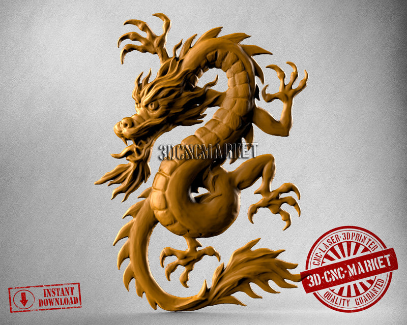Drago, 3D STL Model