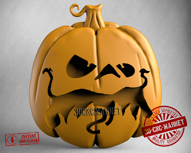 Pumpkin, 3D STL Model