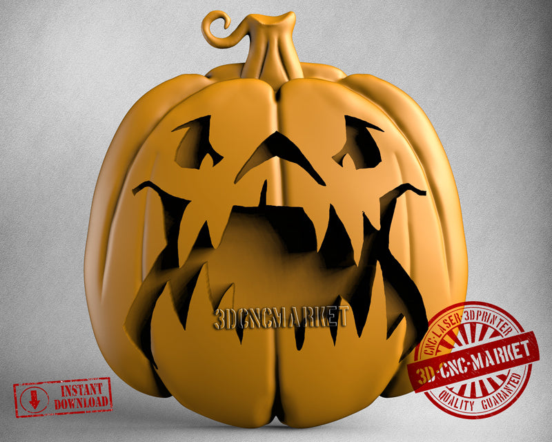 Pumpkin, 3D STL Model