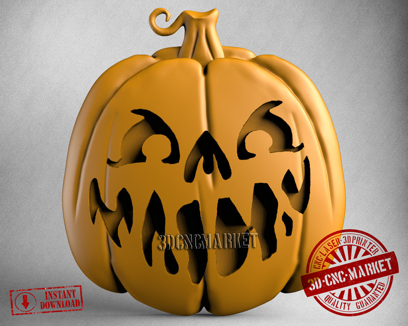 Pumpkin, 3D STL Model