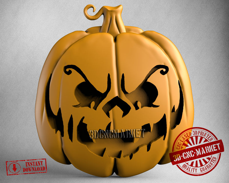 Pumpkin, 3D STL Model