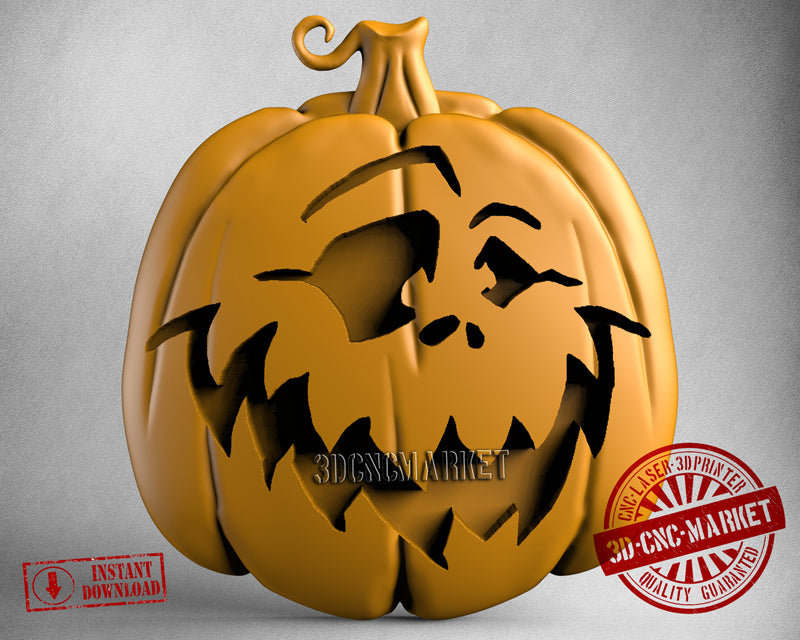 Pumpkin, 3D STL Model