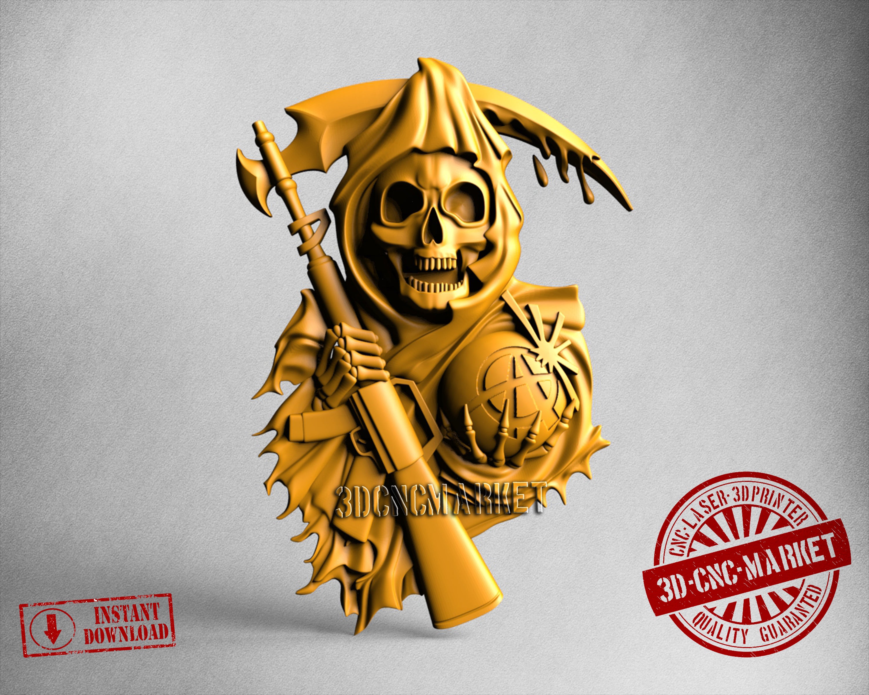 Sons of Anarchy, 3D STL Model