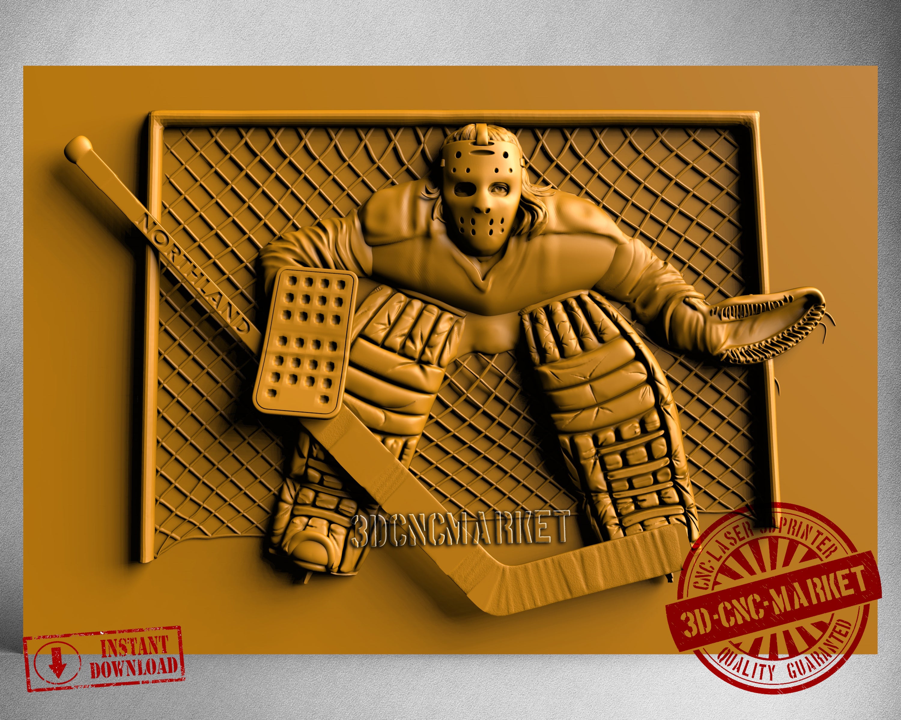 GoalKeeper, 3D STL Model