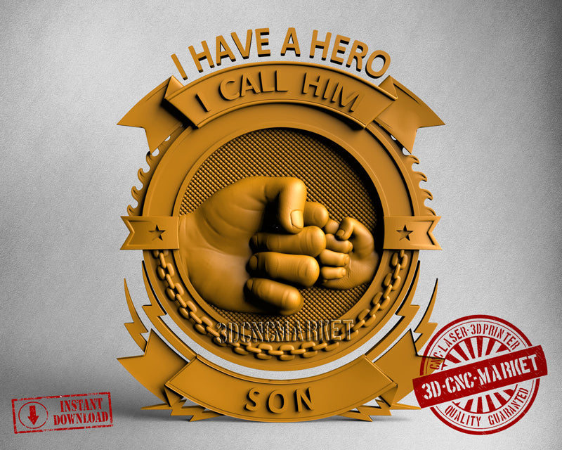 Hero Son, 3D STL Model