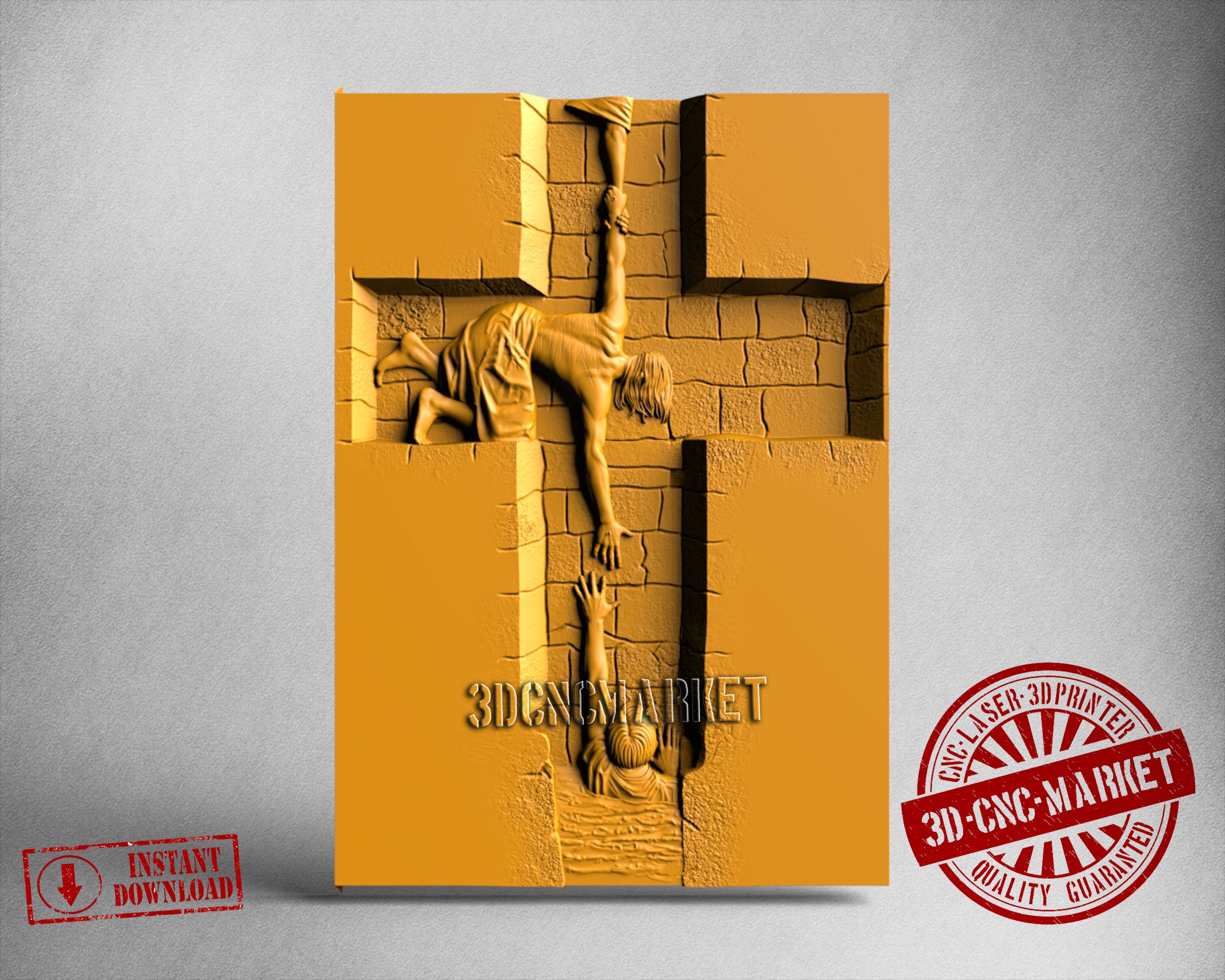 Jesus de Savior, 3D STL Model