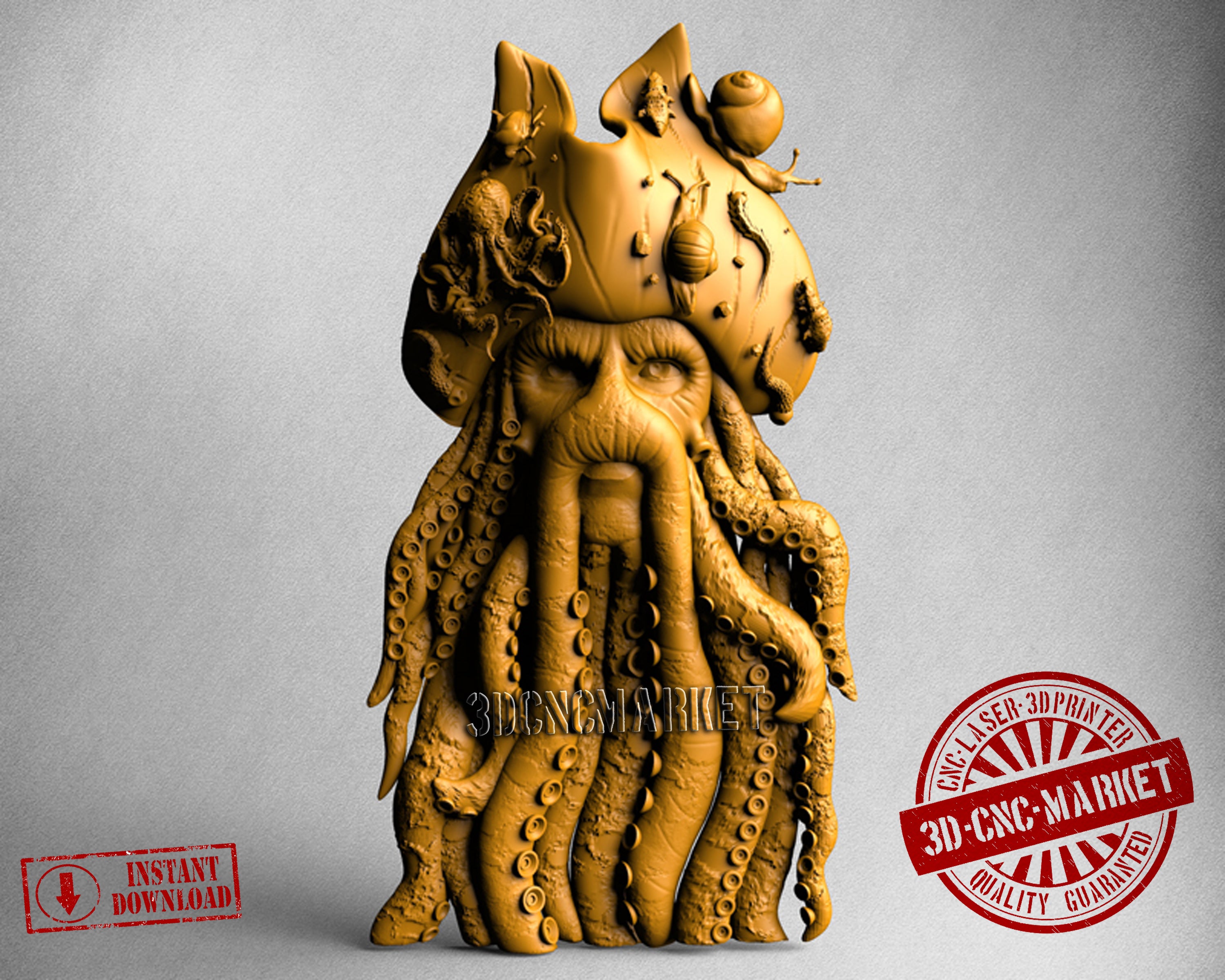 Pirates of the Carabean, 3D STL Model