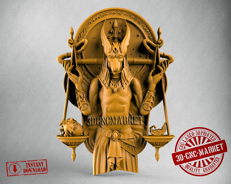 Anubis, 3D STL Model