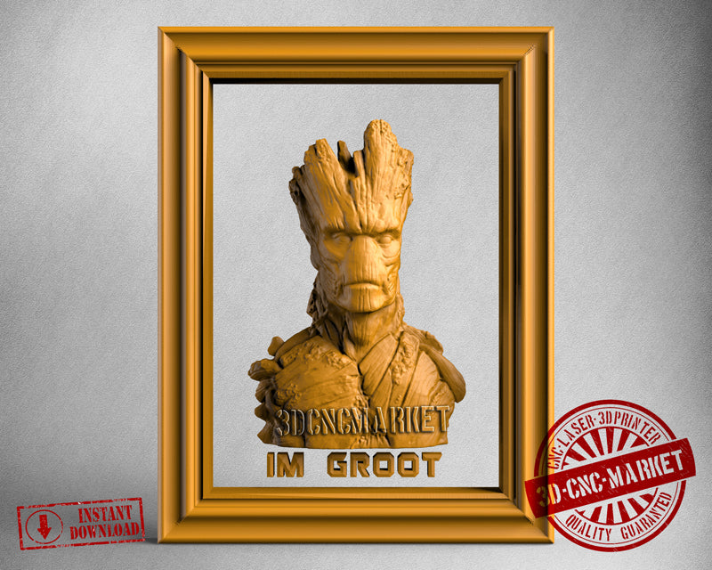 Groot, 3D STL Model