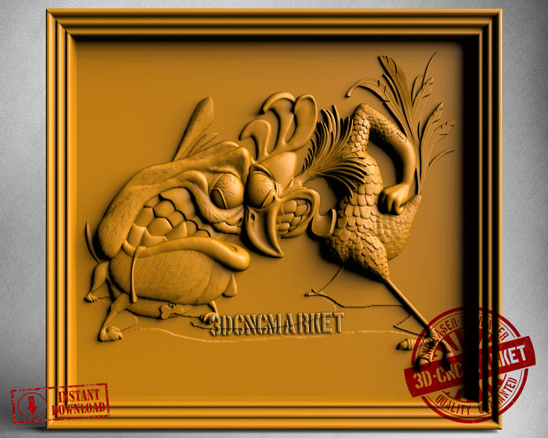 Tasmanian and Bip Bip, 3D STL Model