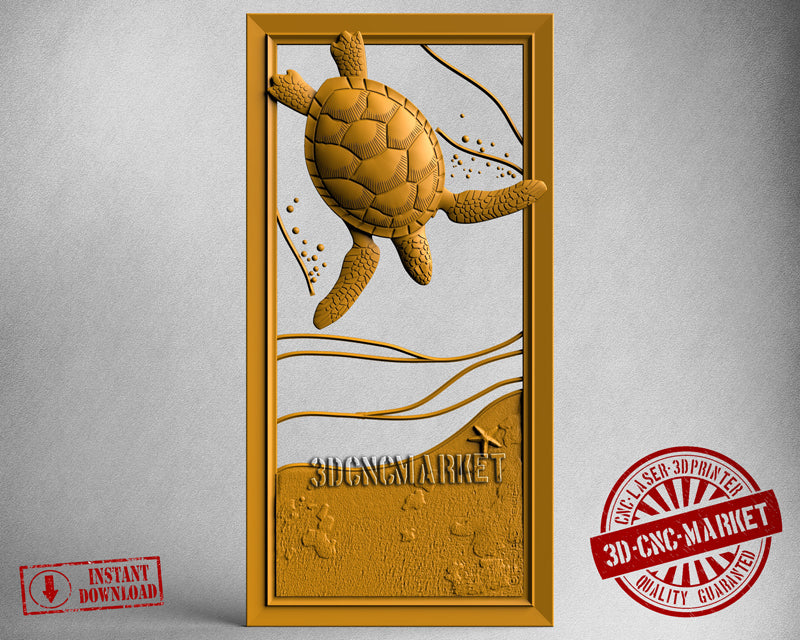 Turtle, 3D STL Model