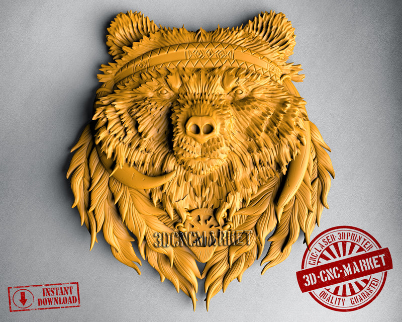 Bear, 3D STL Model
