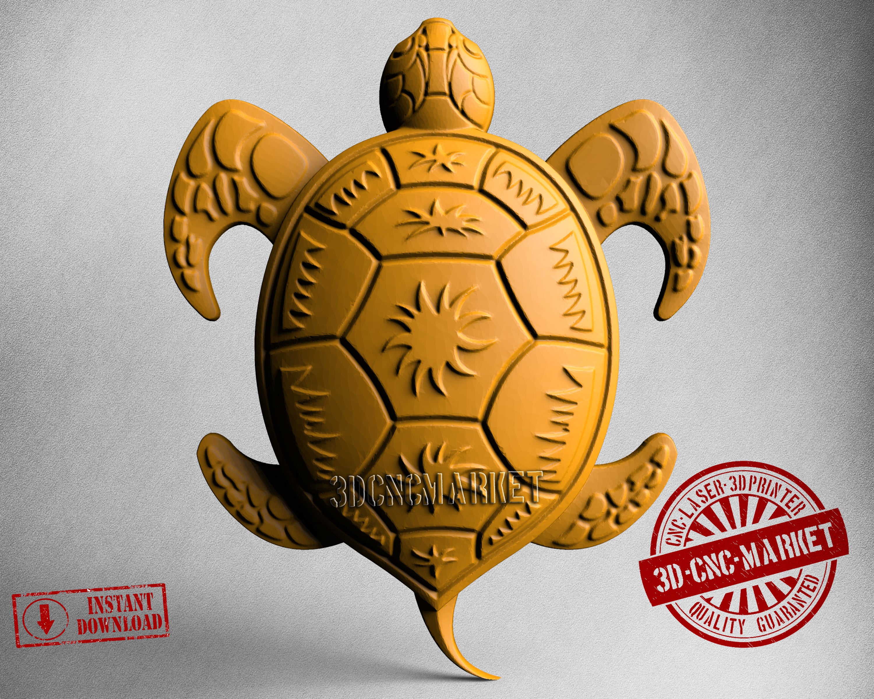 Turtle, 3D STL Model