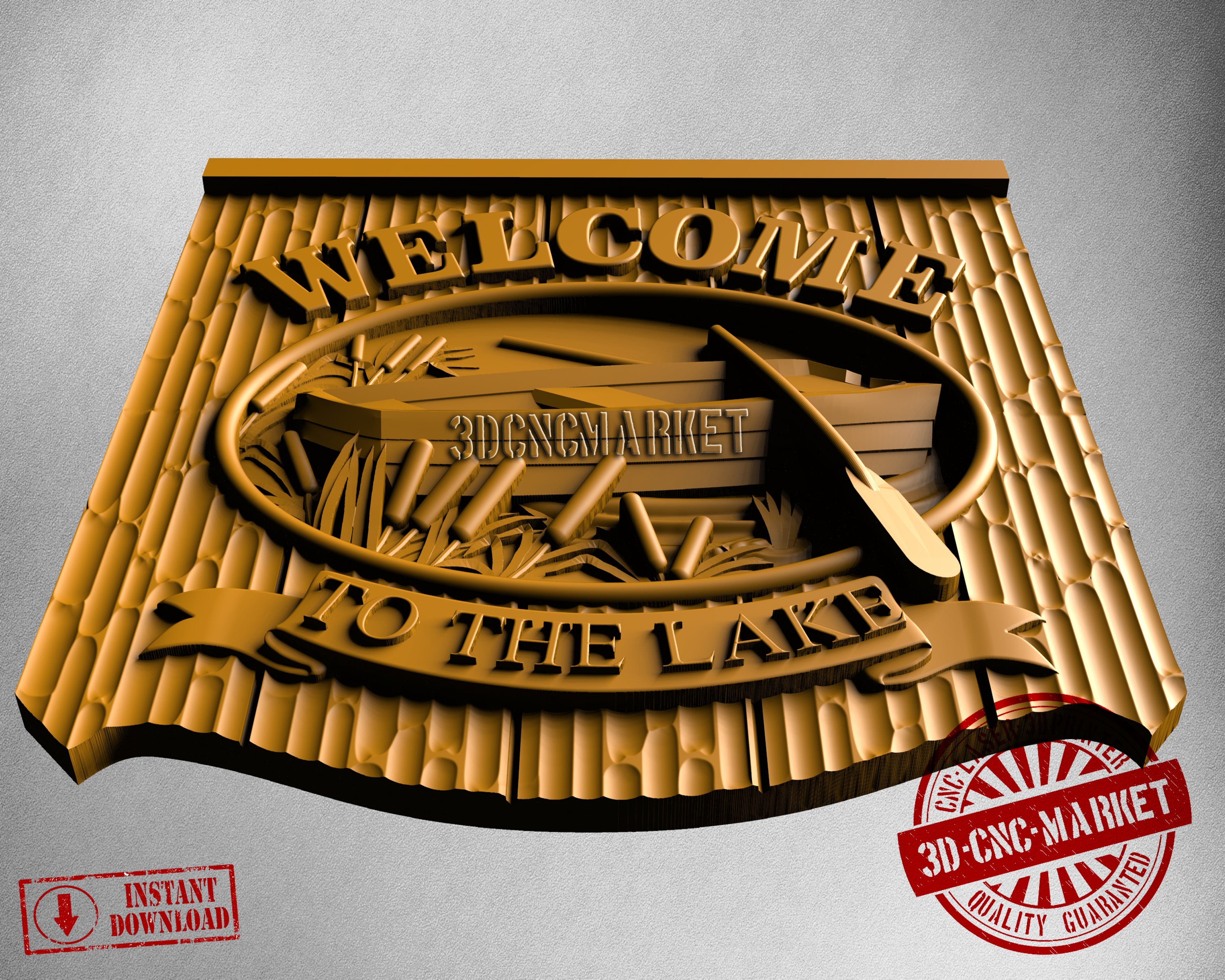 Welcome to the lake, 3D STL Model