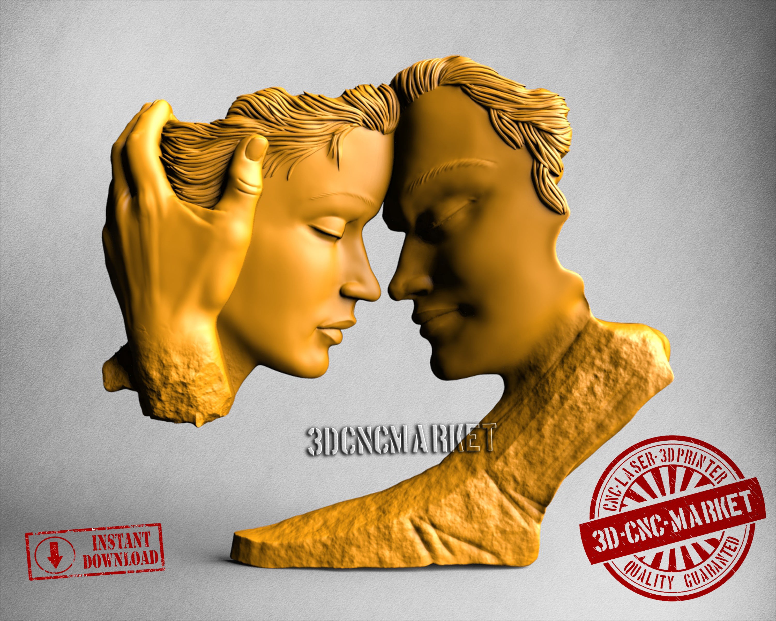 Lovers,3D STL Model