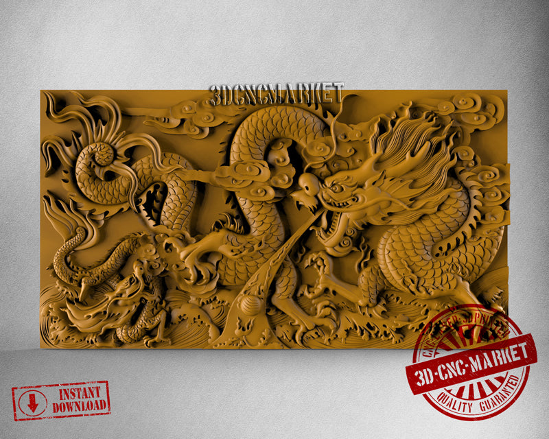 Dragon, 3D STL Model