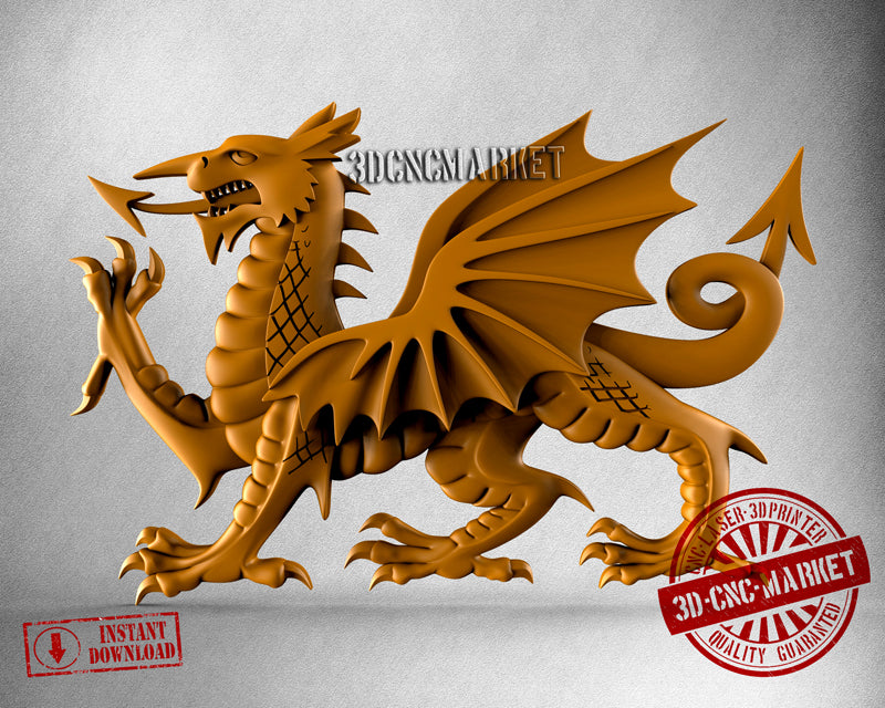 Dragon, 3D STL Model