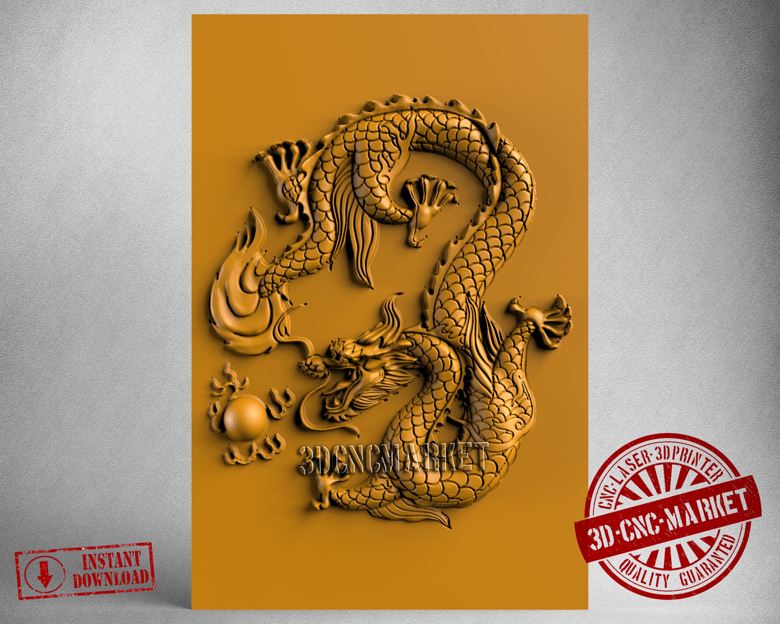 Drago, 3D STL Model
