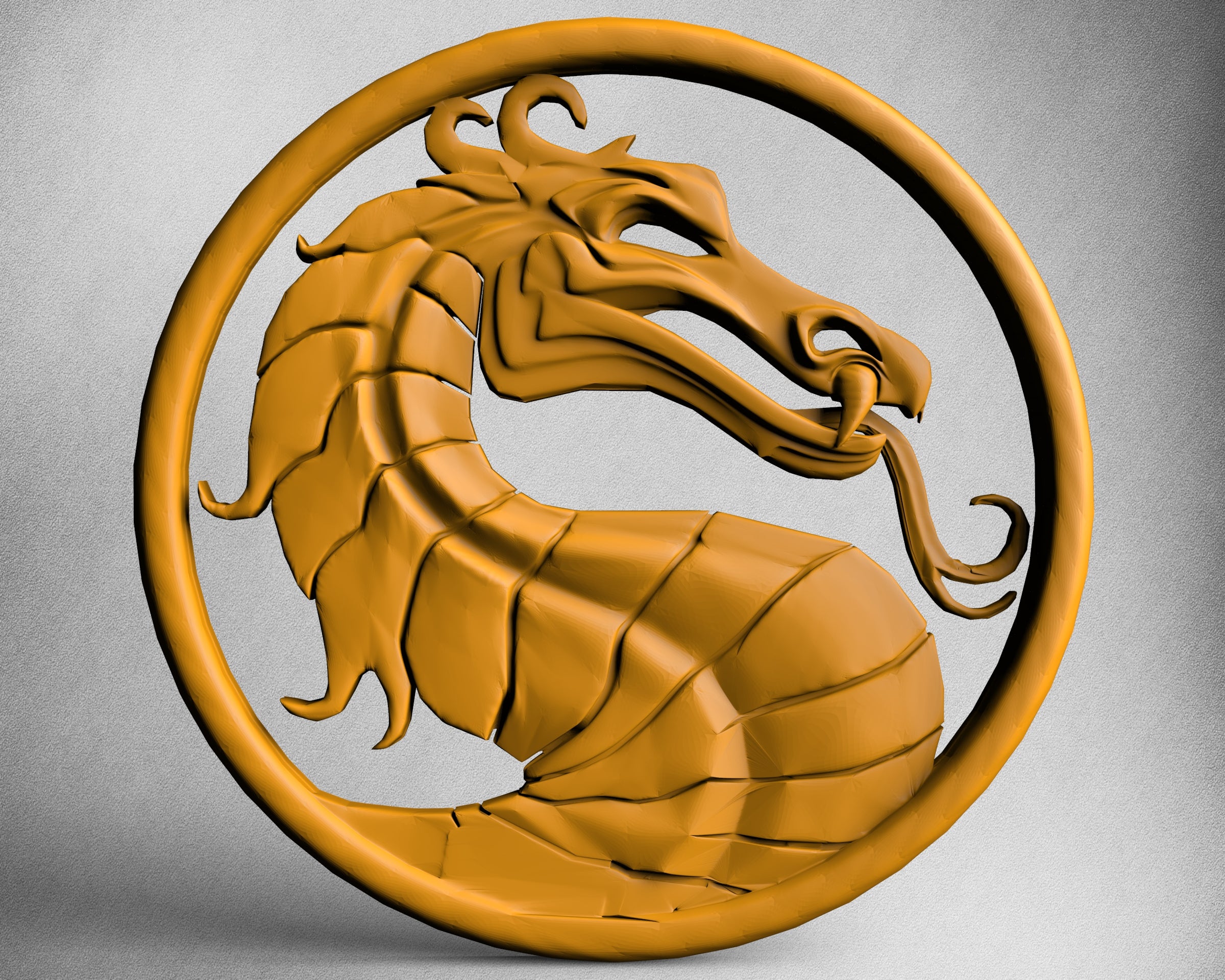 Dragon Emblem, 3D STL Model