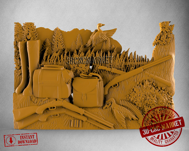 Hunting,3D STL Model