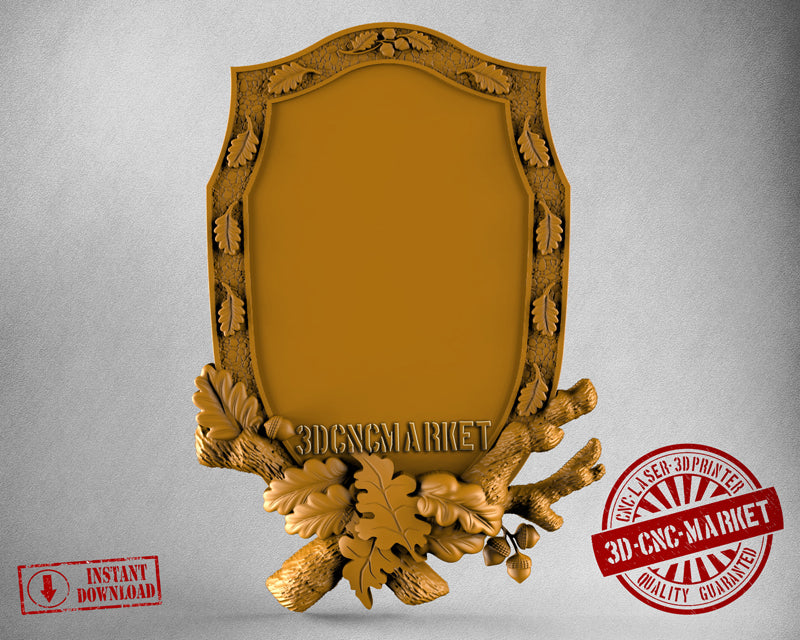 Medalion Pod Trophy, 3D STL Model