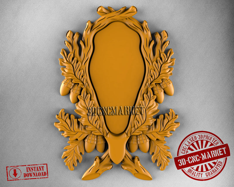 Medalion Pod Trophy, 3D STL Model