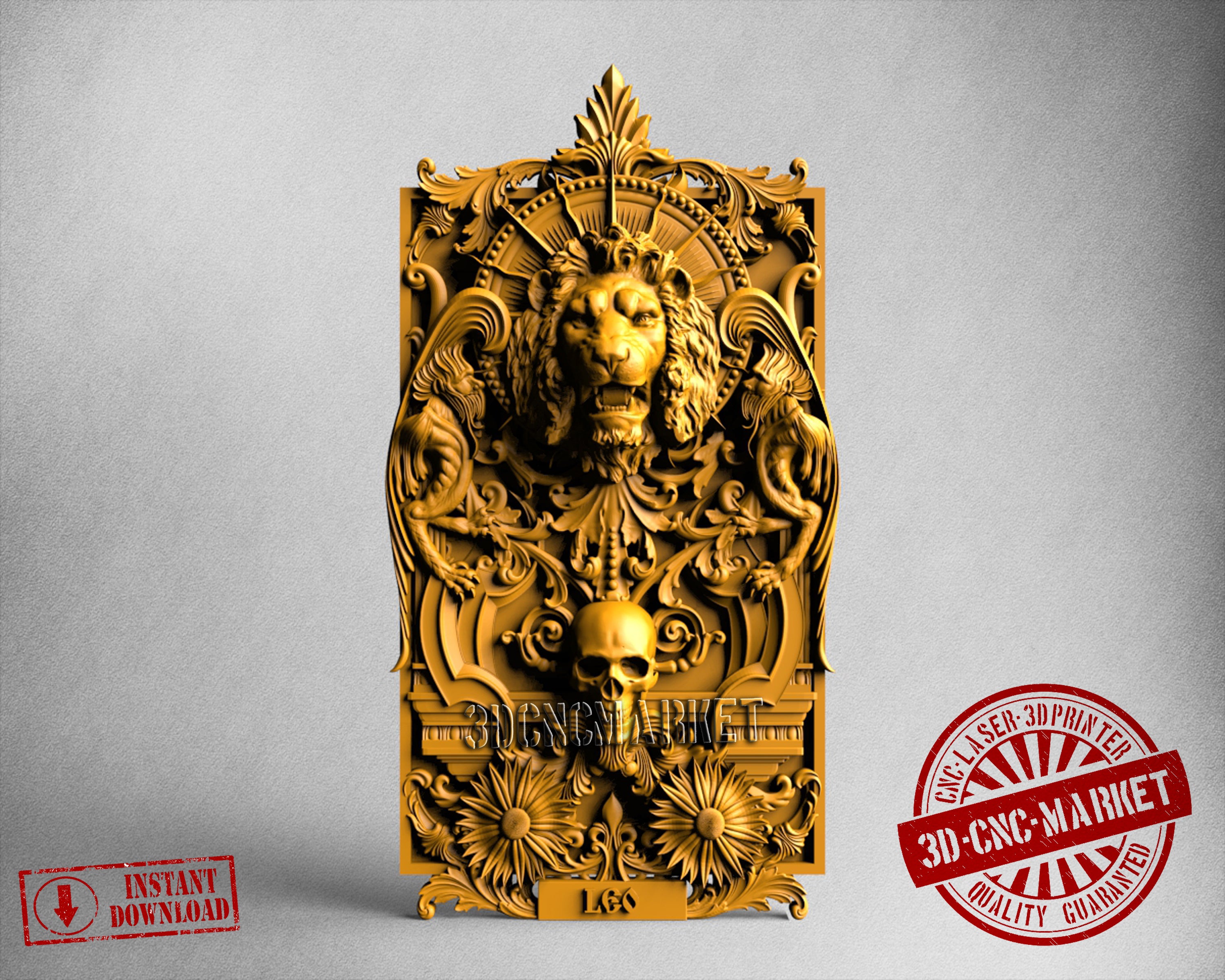 Leon, 3D STL Model