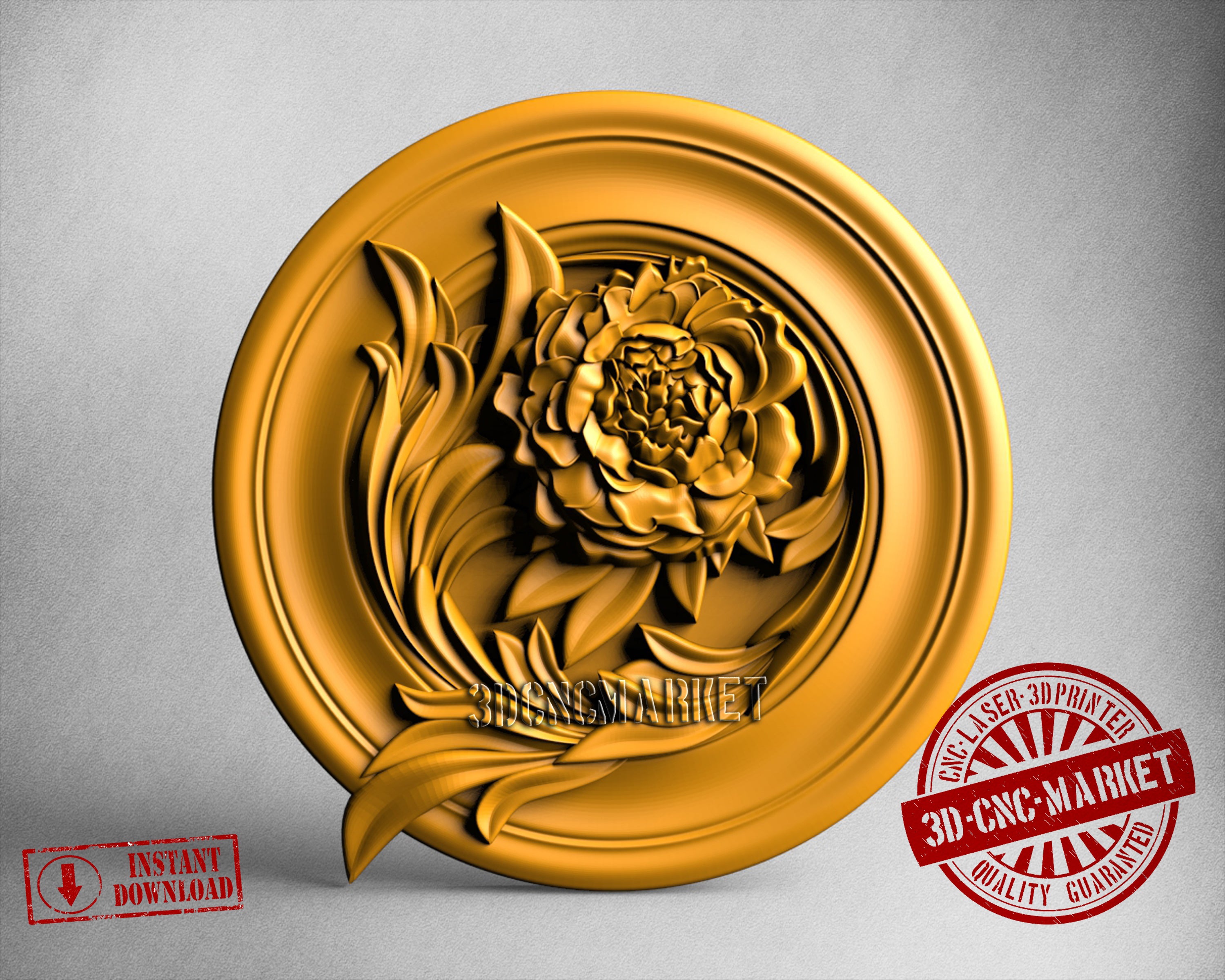 Flower, 3D STL Model