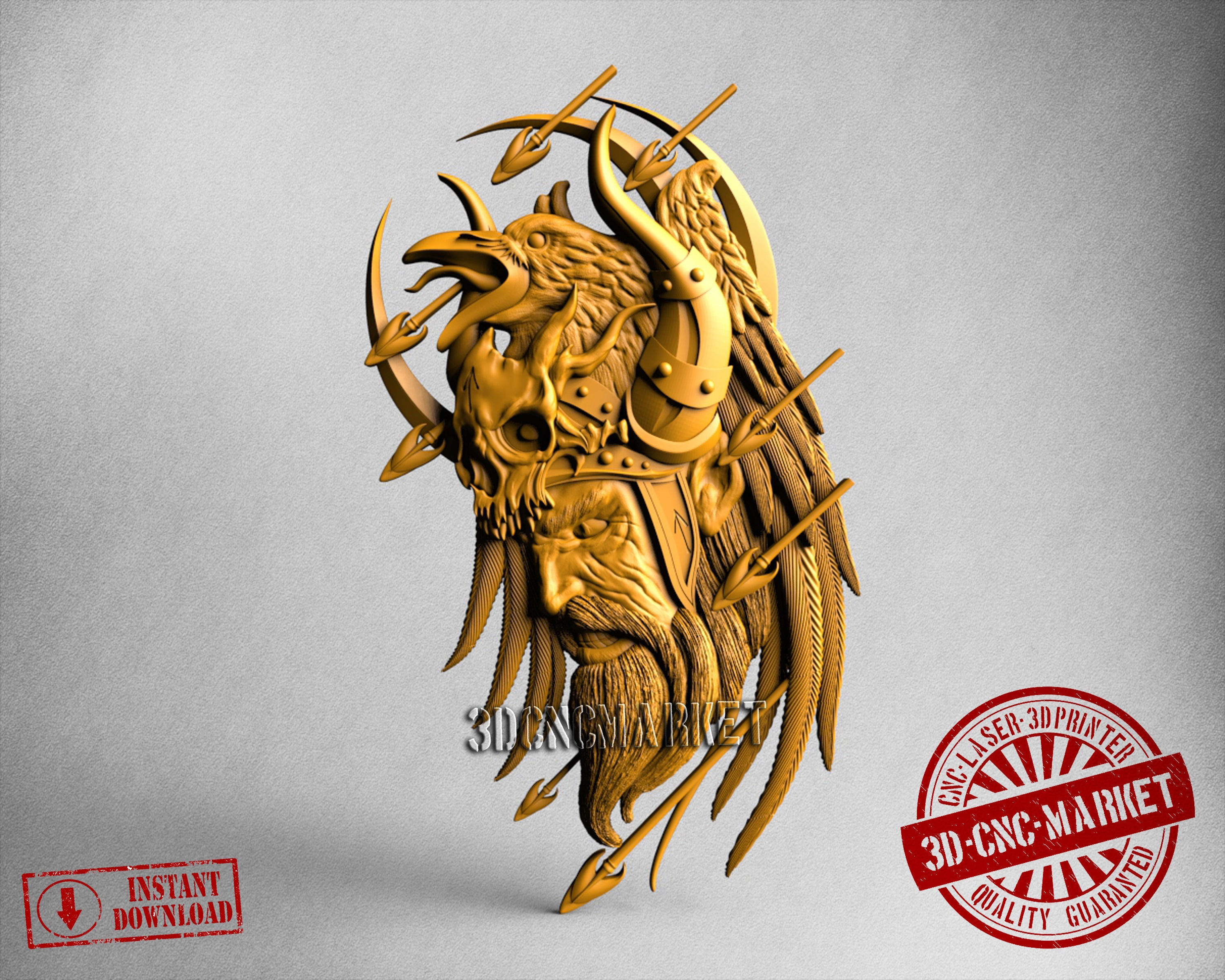 Viking, 3D STL Model