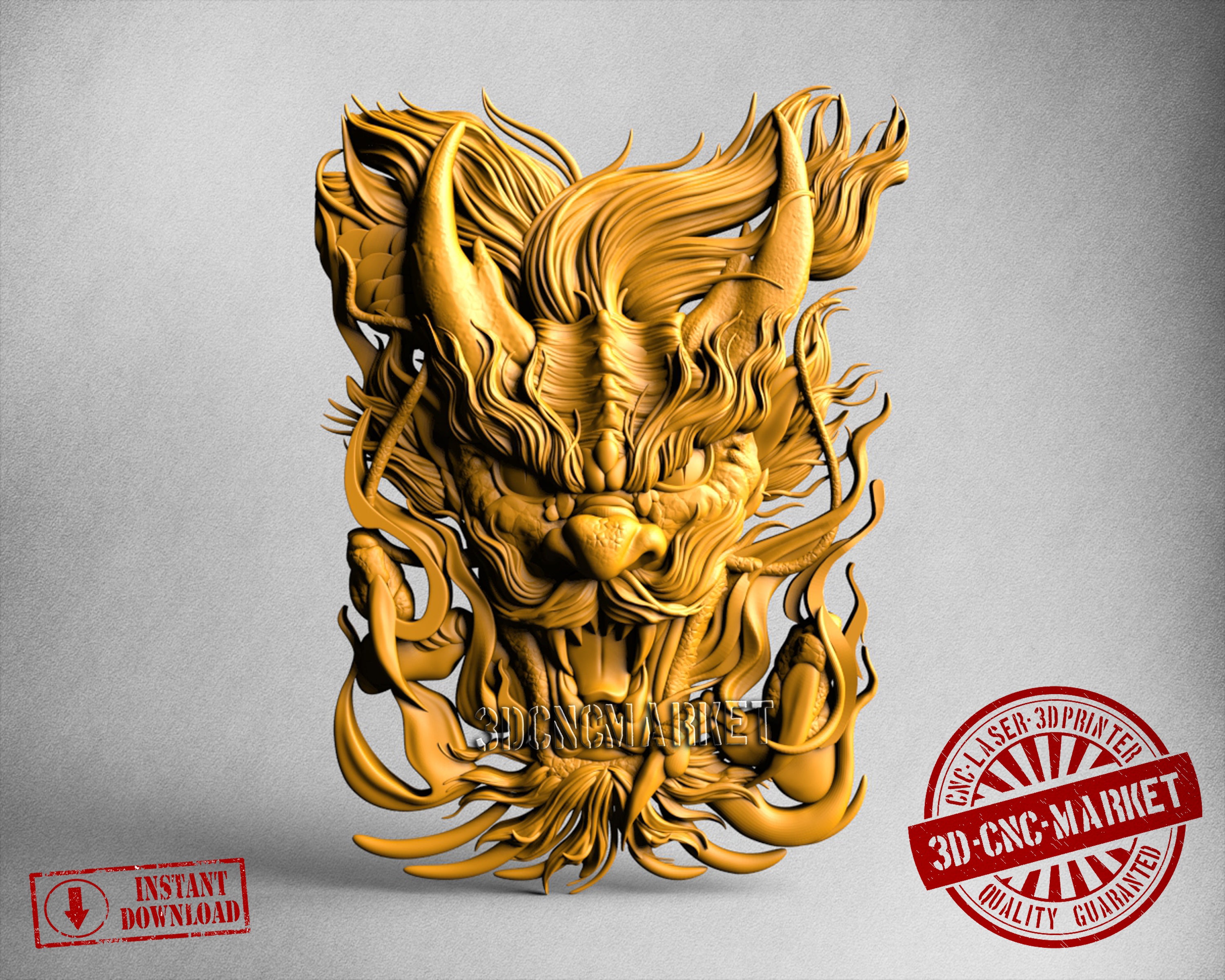 Dragon, 3D STL Model