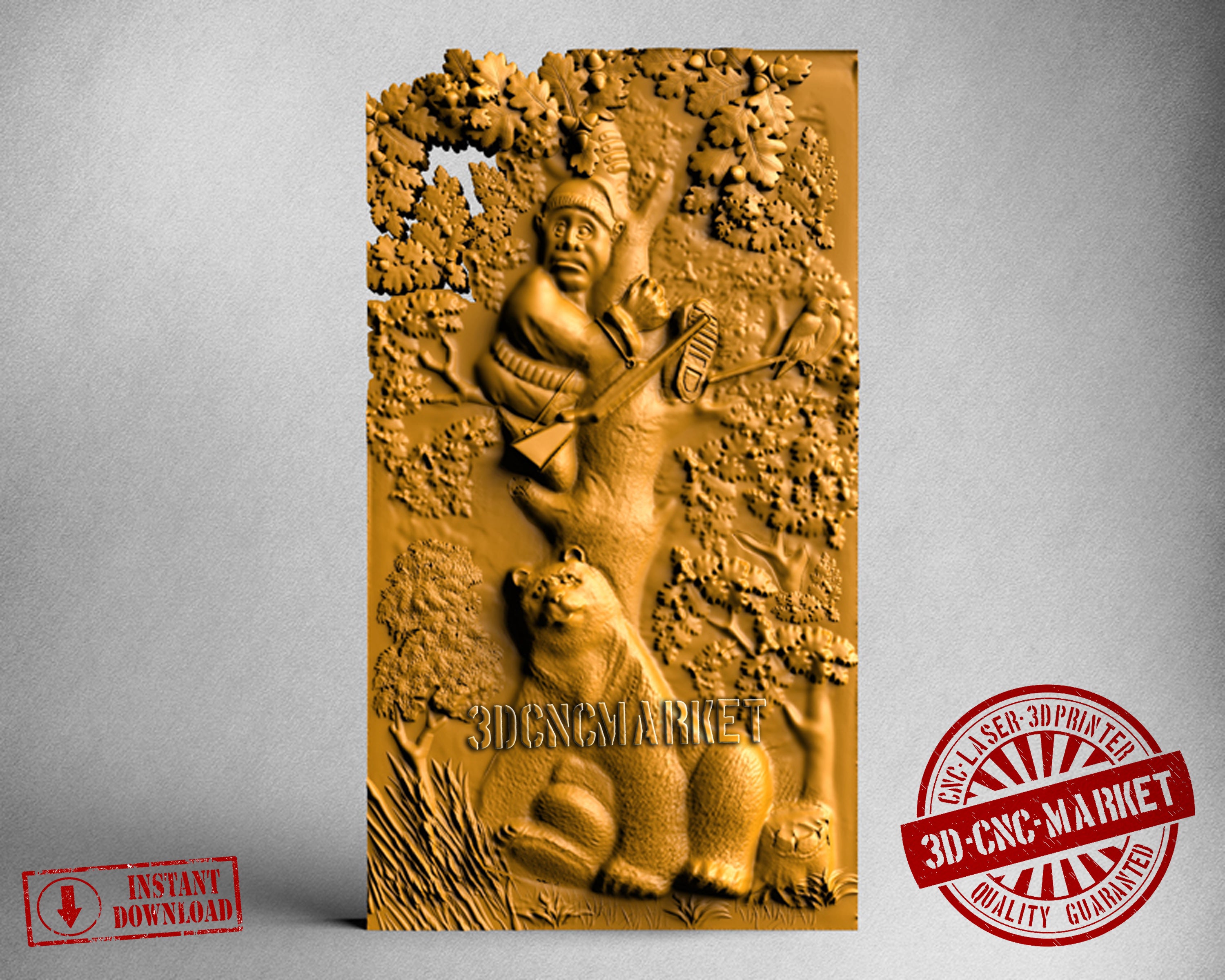 Bear, 3D STL Model