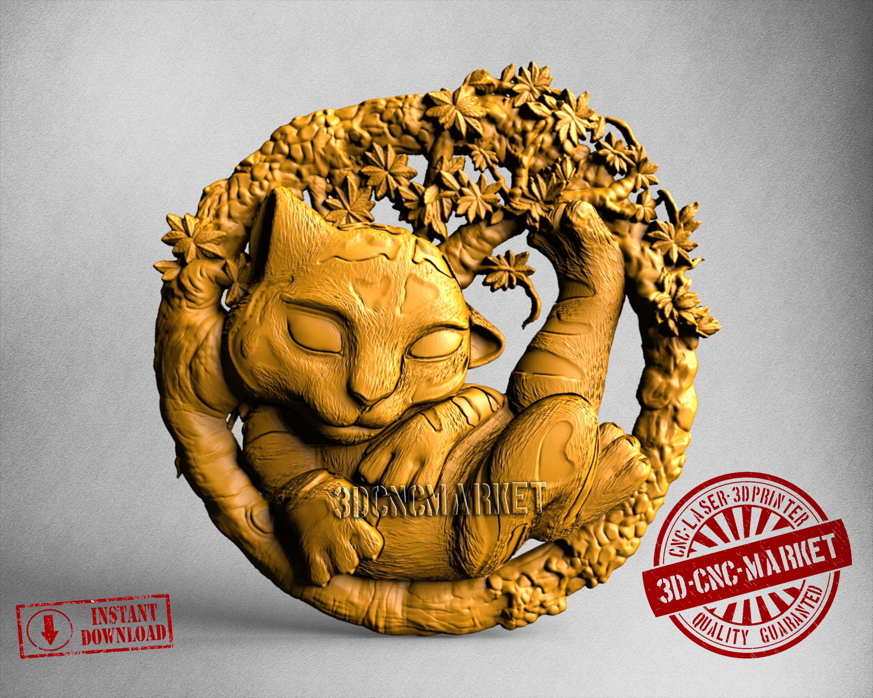 Little Tiger, 3D STL Model