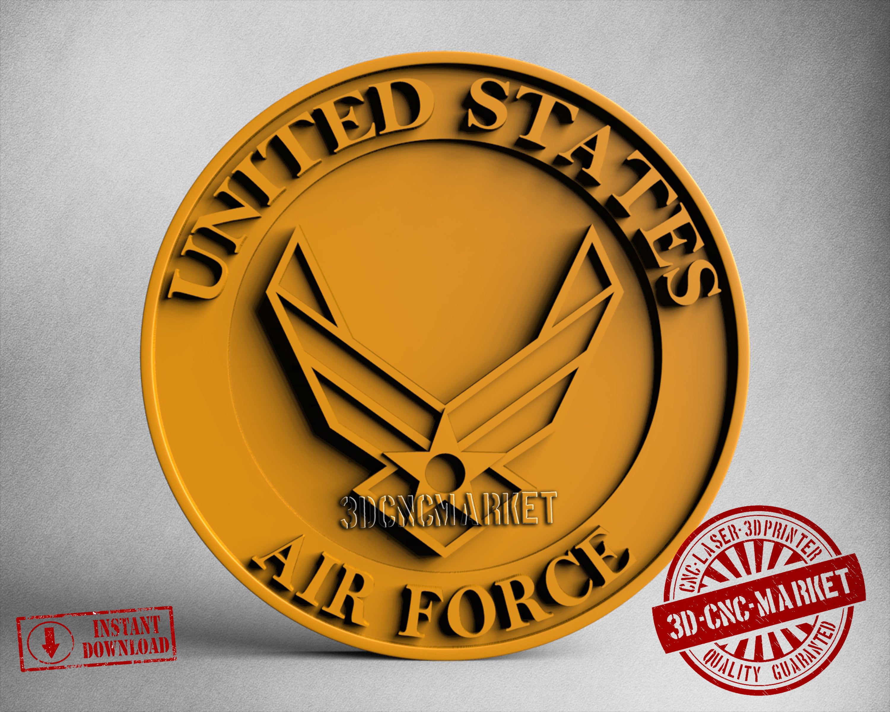 Air Force, 3D STL Model