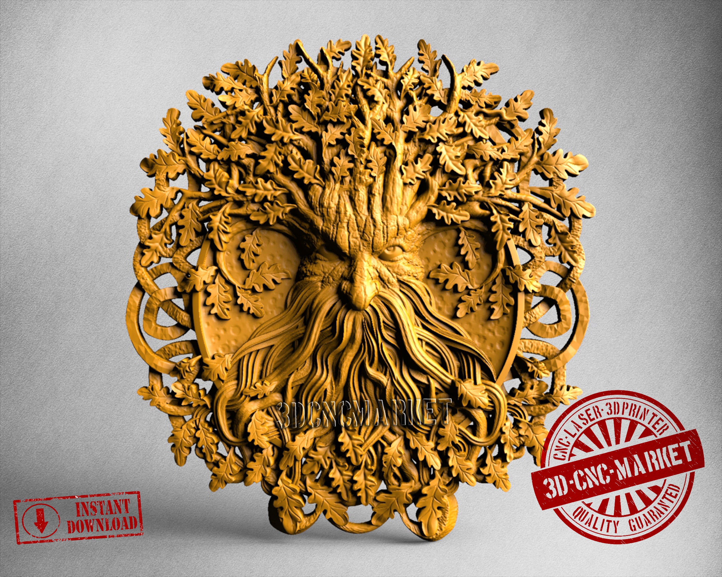 Greenman, 3D STL Model