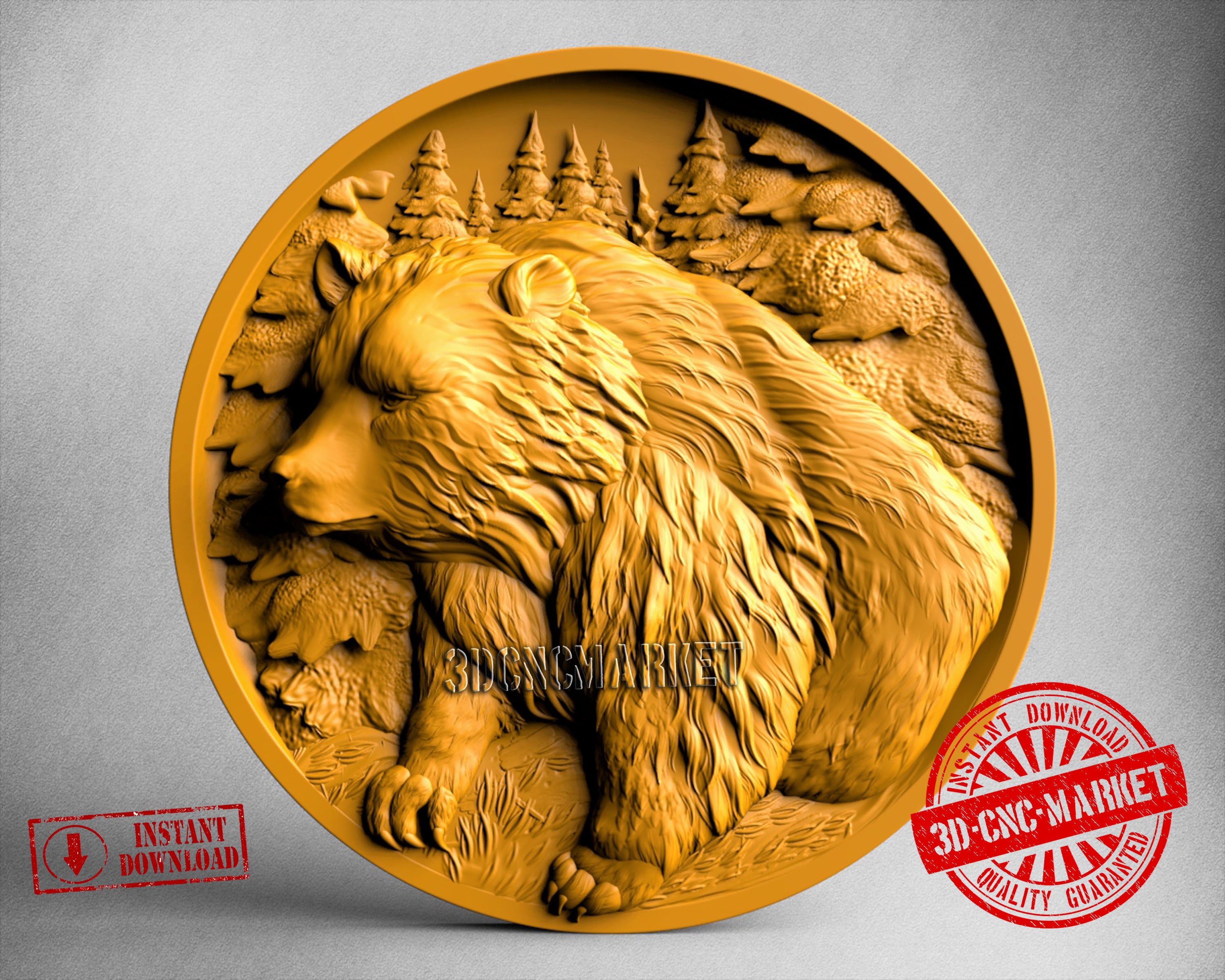 Bear, 3D STL Model
