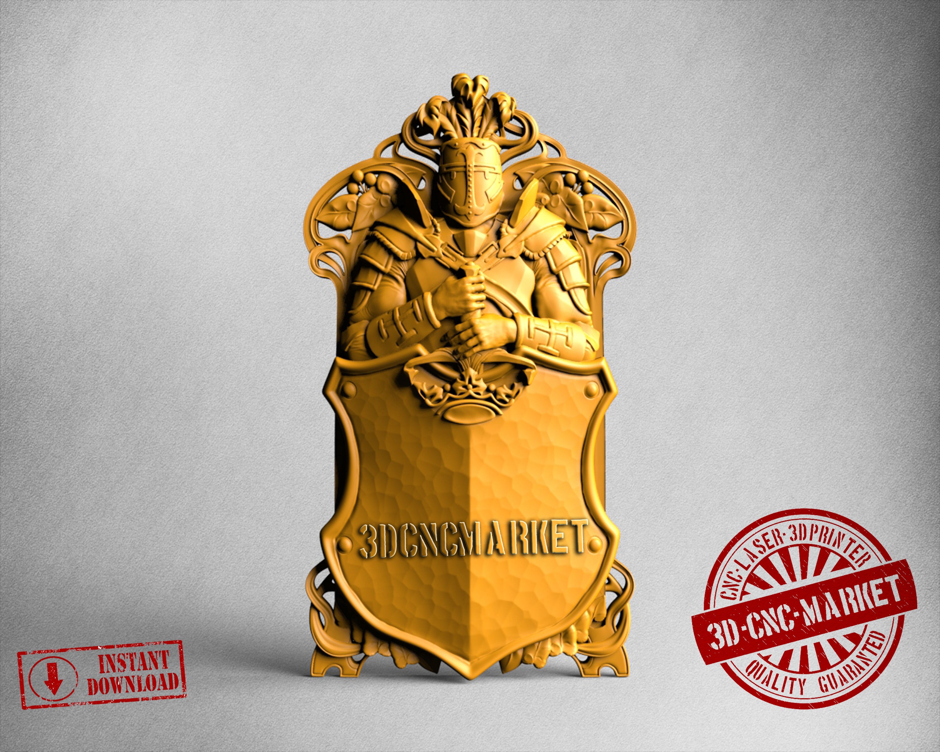 Warrior, 3D STL Model
