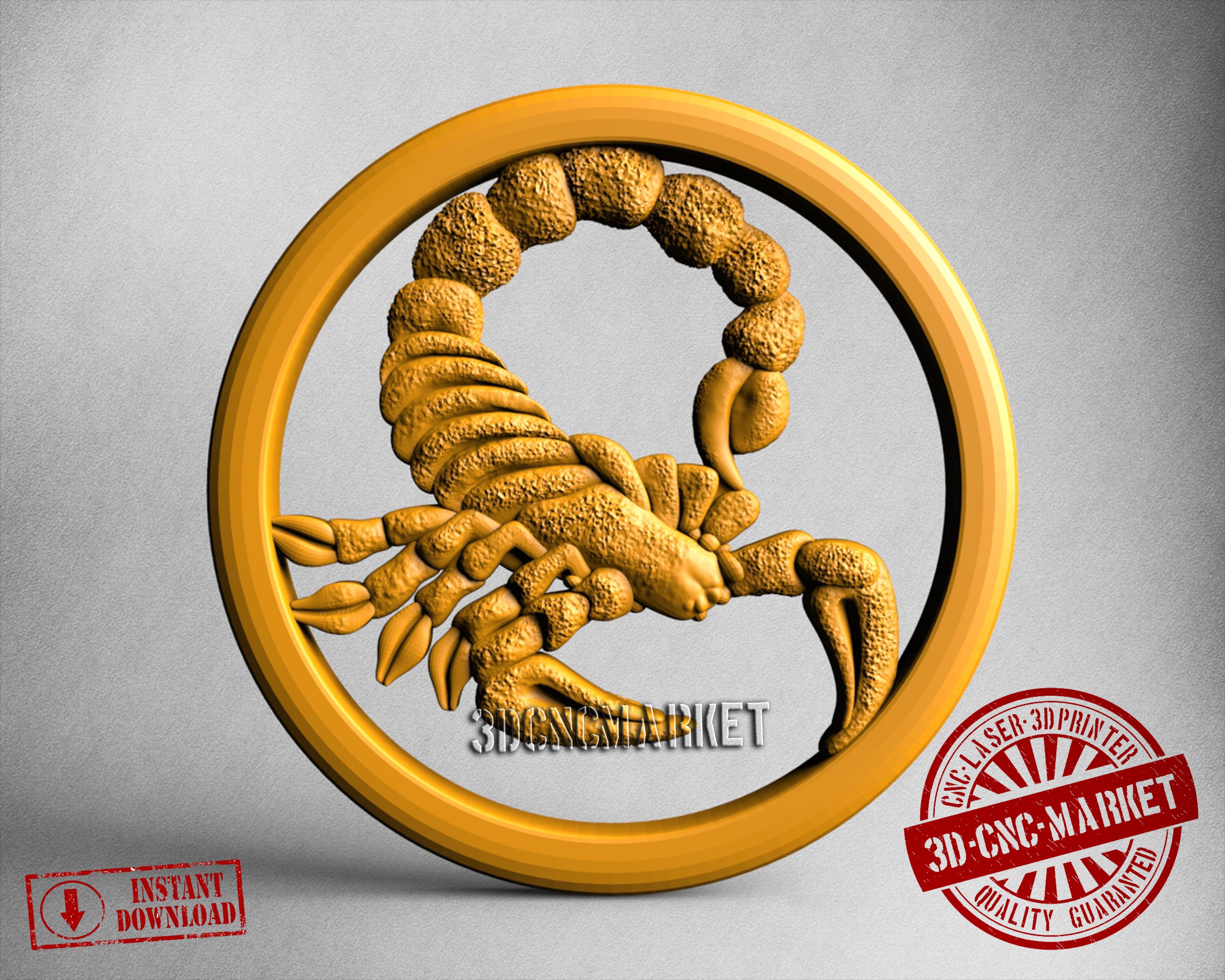 Scorpio, 3D STL Model