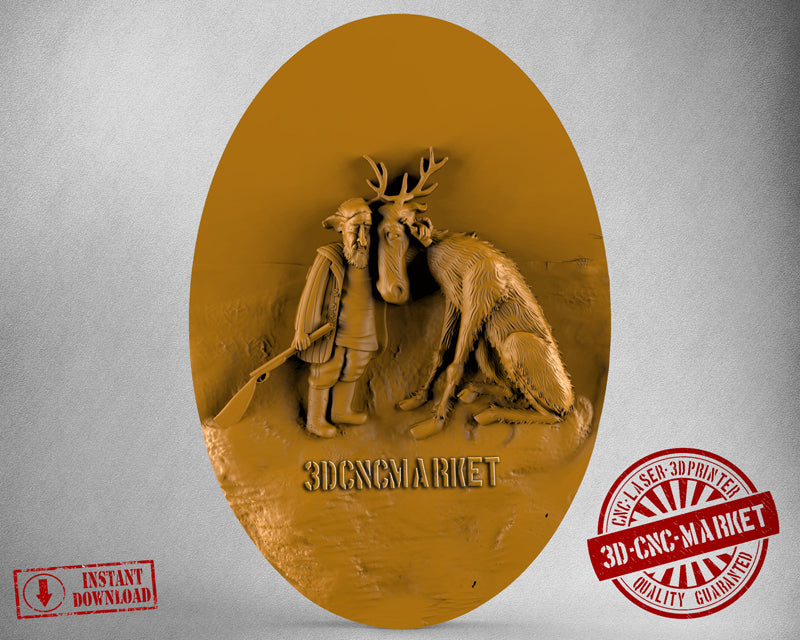 The Hunter, 3D STL Model