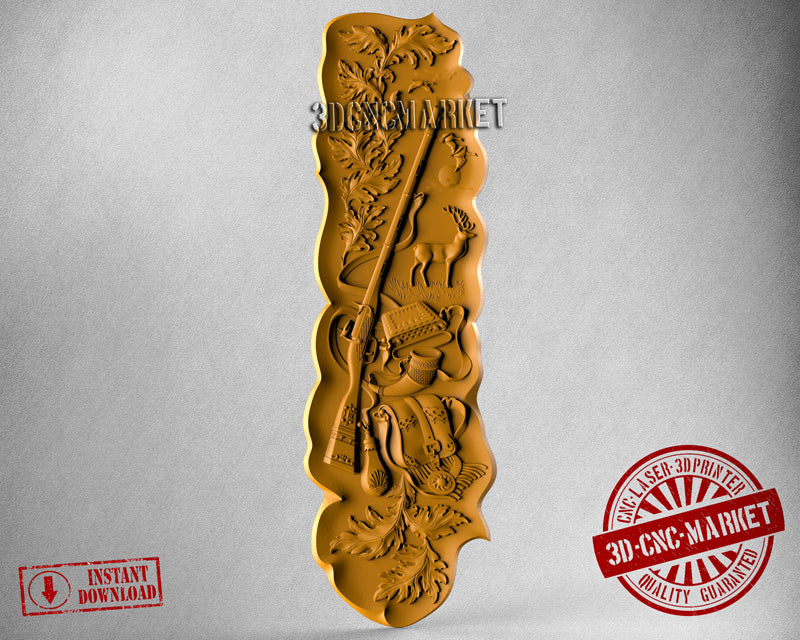 Hunting Theme, 3D STL Model