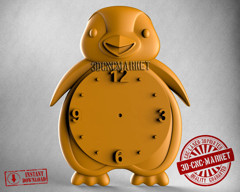Children Clock, 3D STL Model