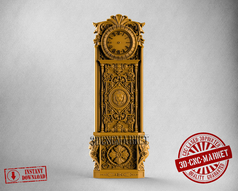 Tower Clock, 3D STL Model