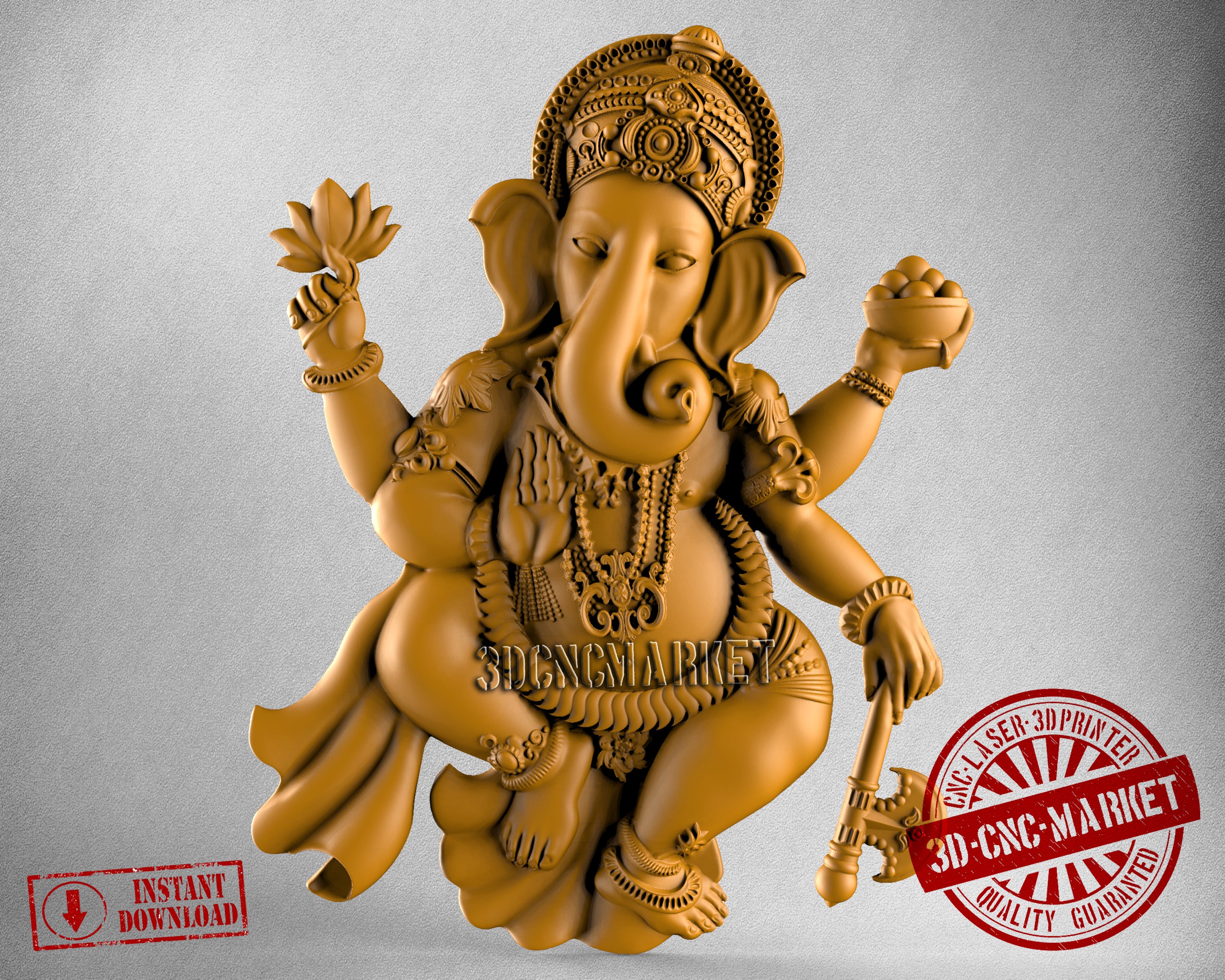 Ganesh, 3D STL Model