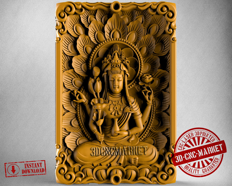 Guanyin, 3D STL Model