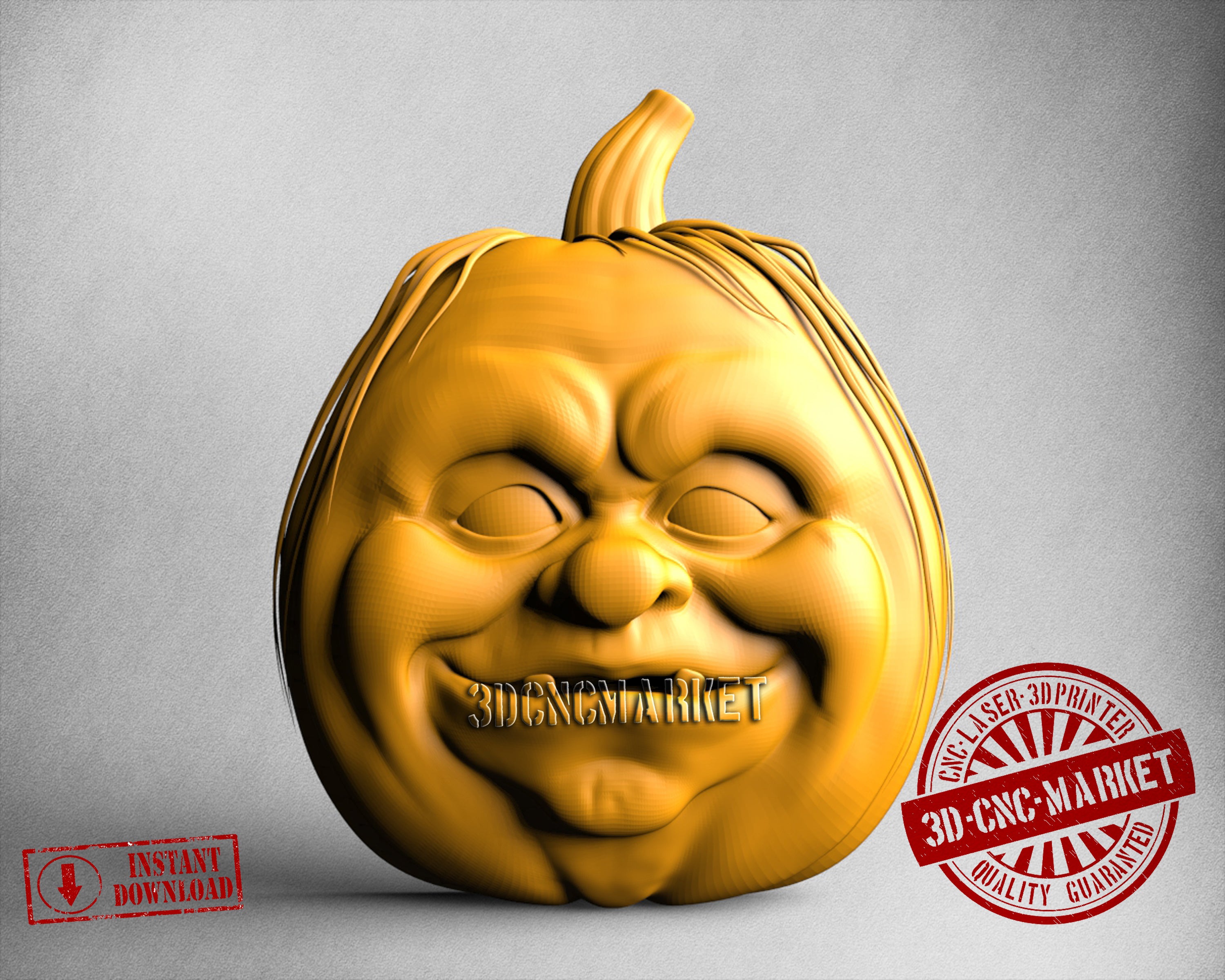 Halloween Pumpkin, 3D STL Model