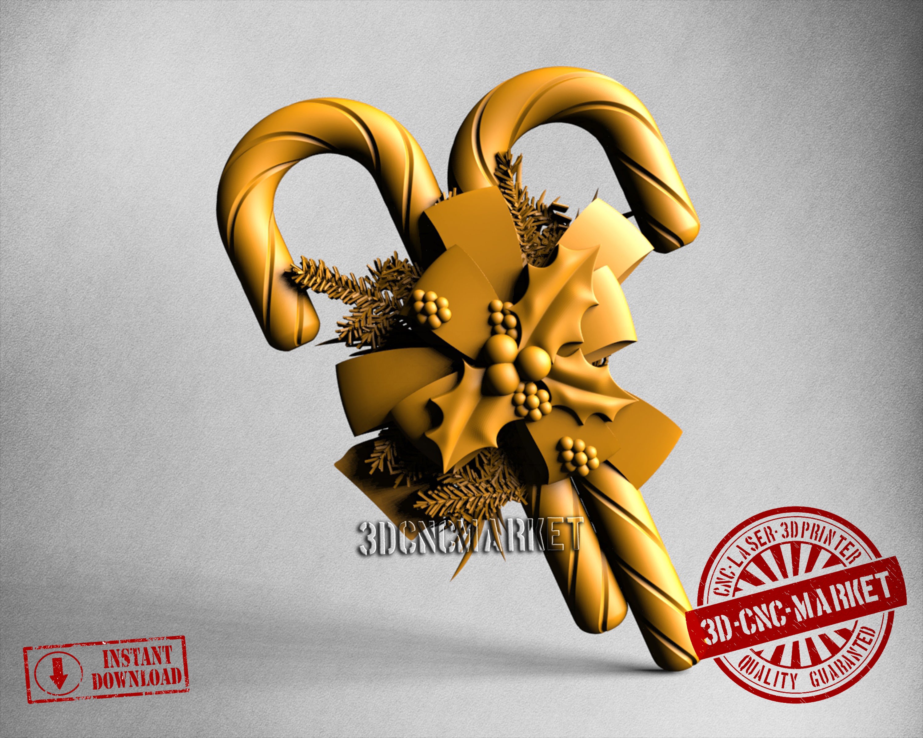 Candy Christmas, 3D STL Model