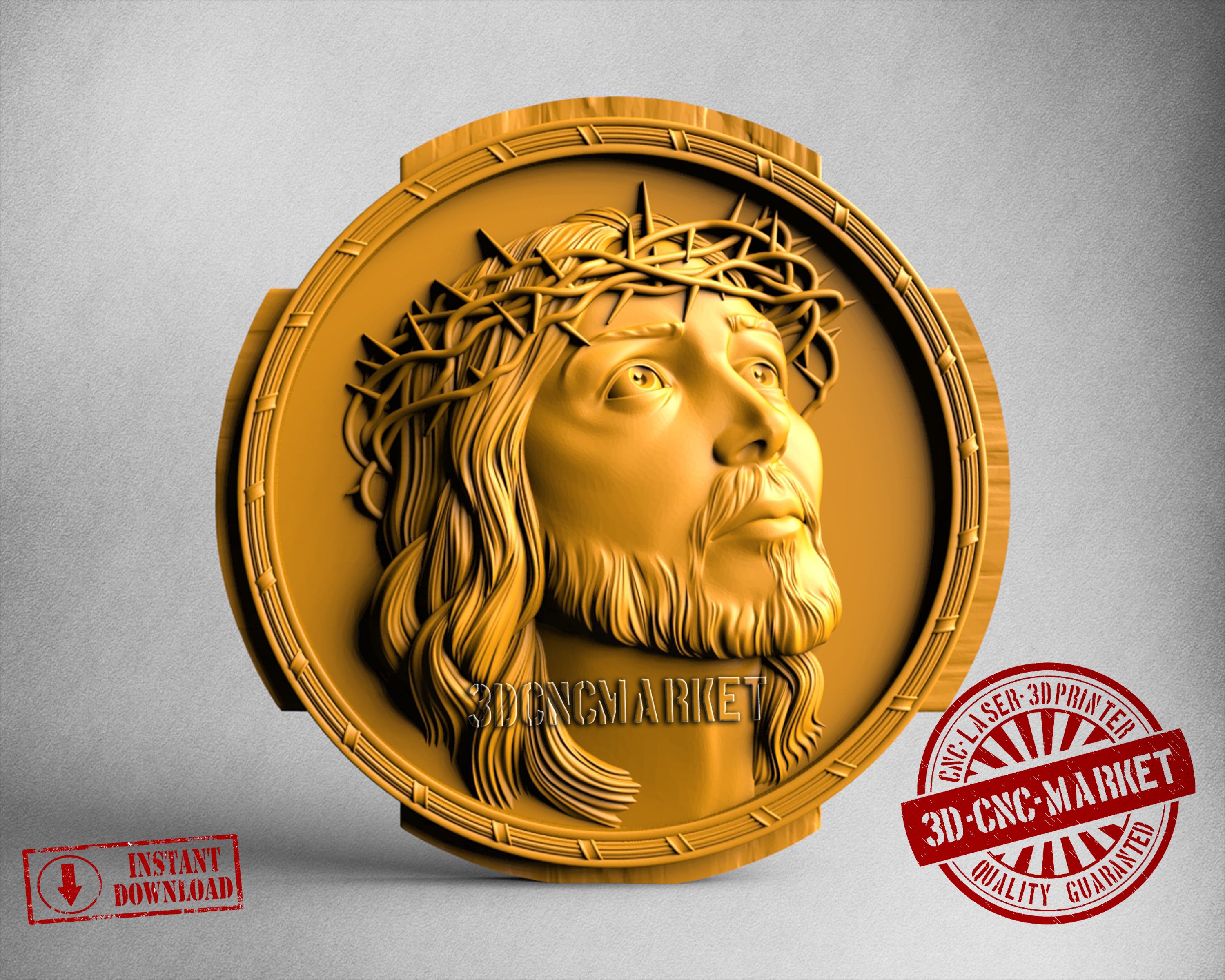 Jesus, 3D STL Model