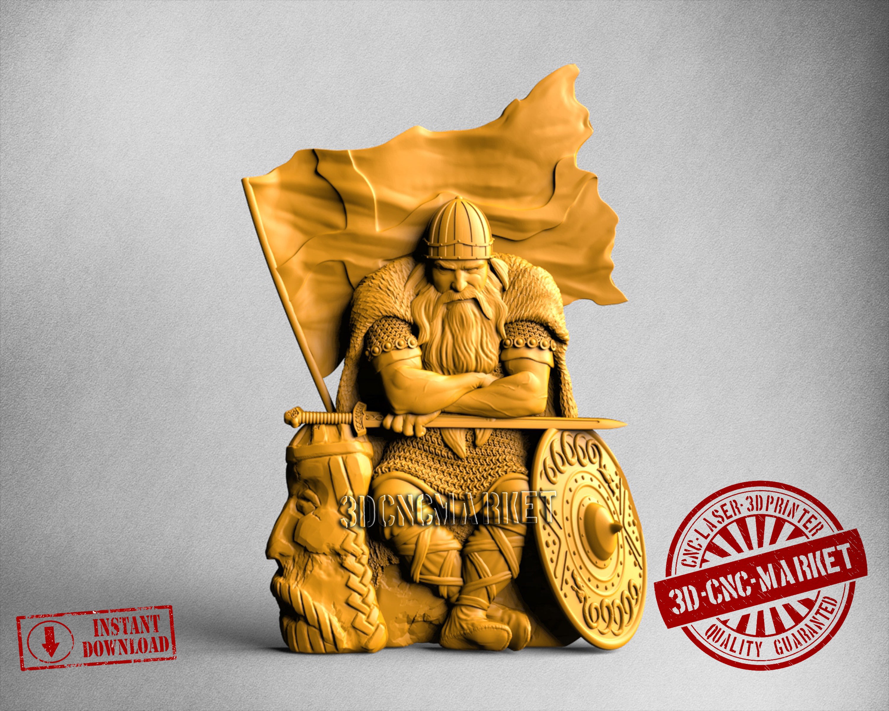 Viking, 3D STL Model