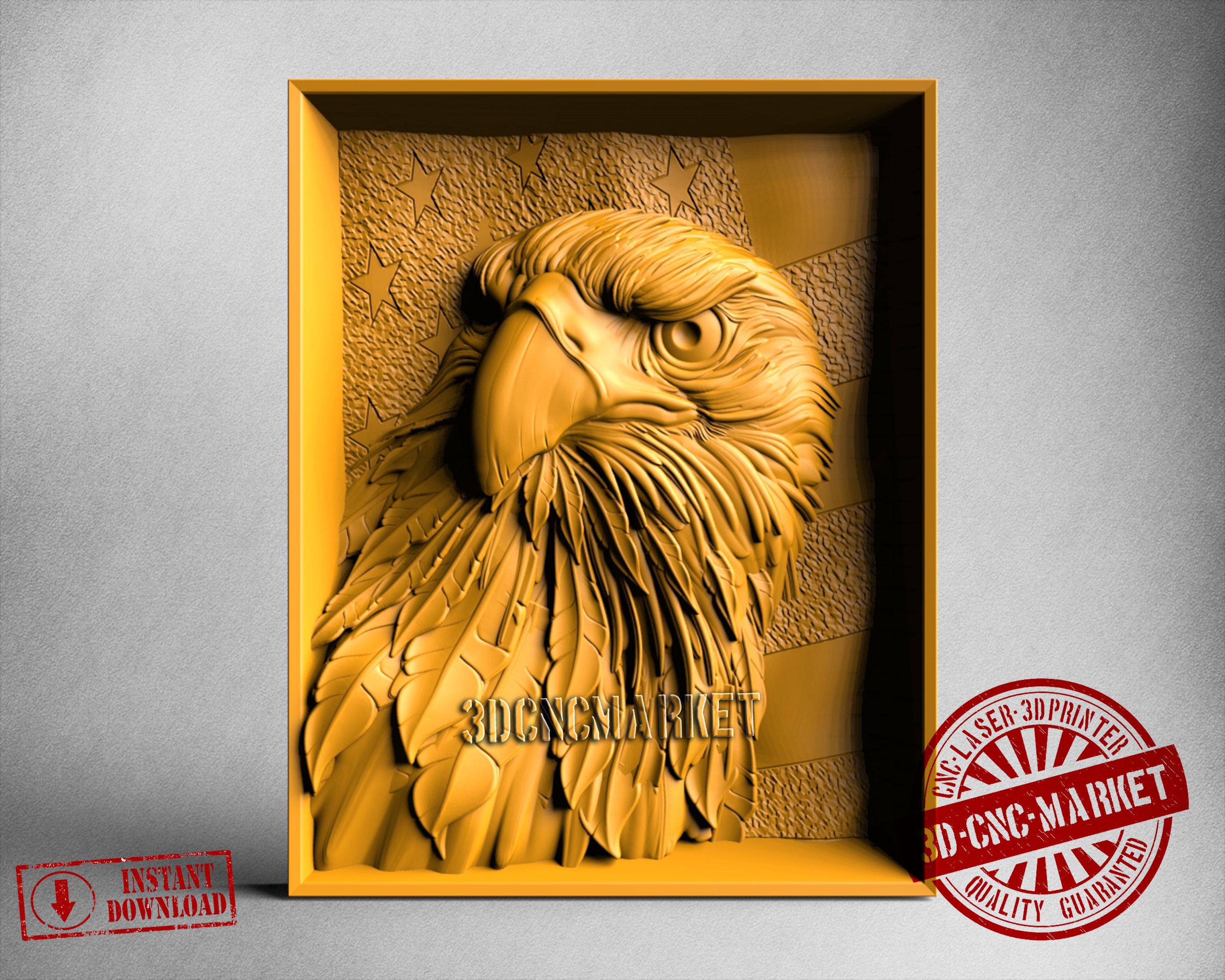 Eagle USA, 3D STL Model