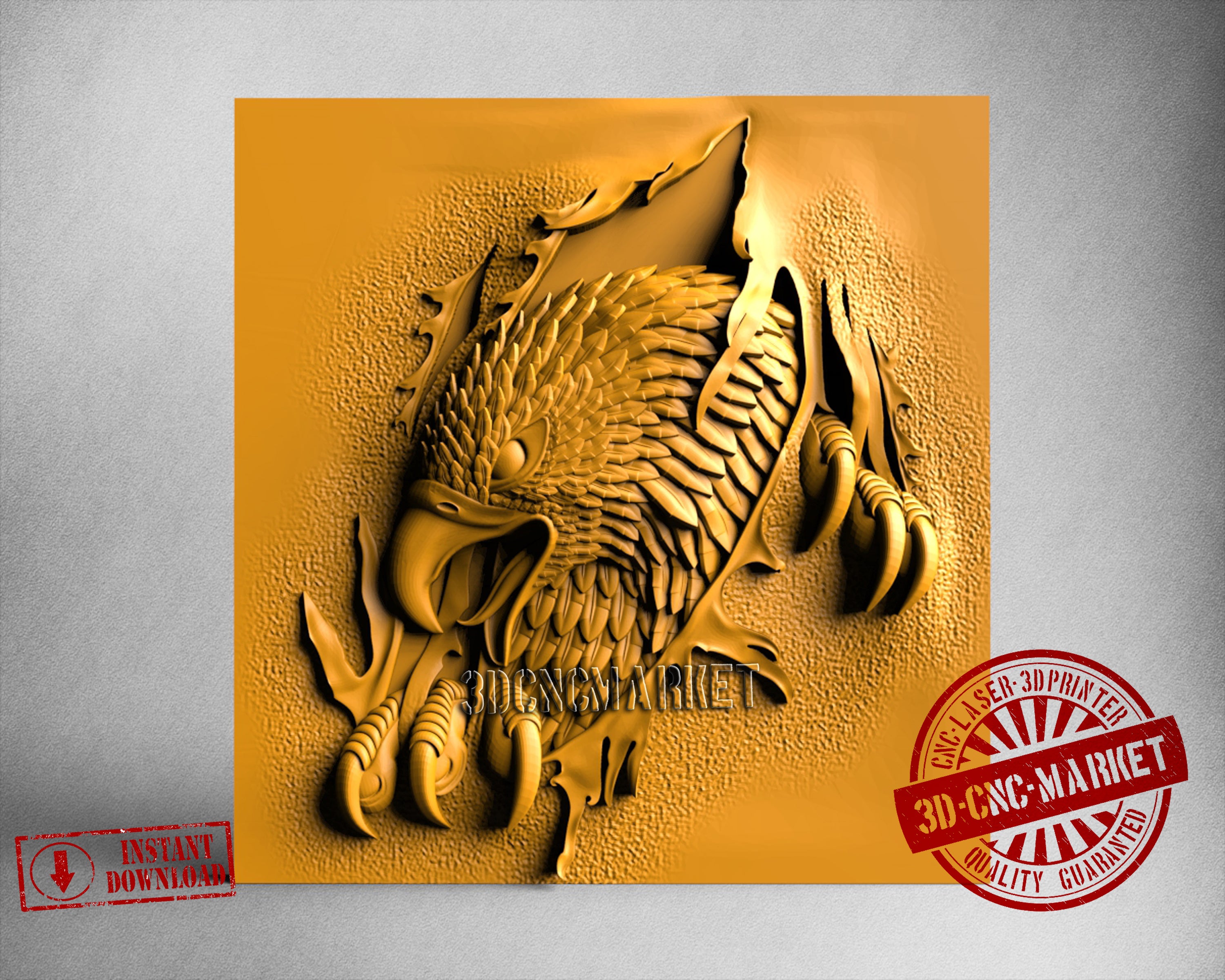 Eagle, 3D STL Model